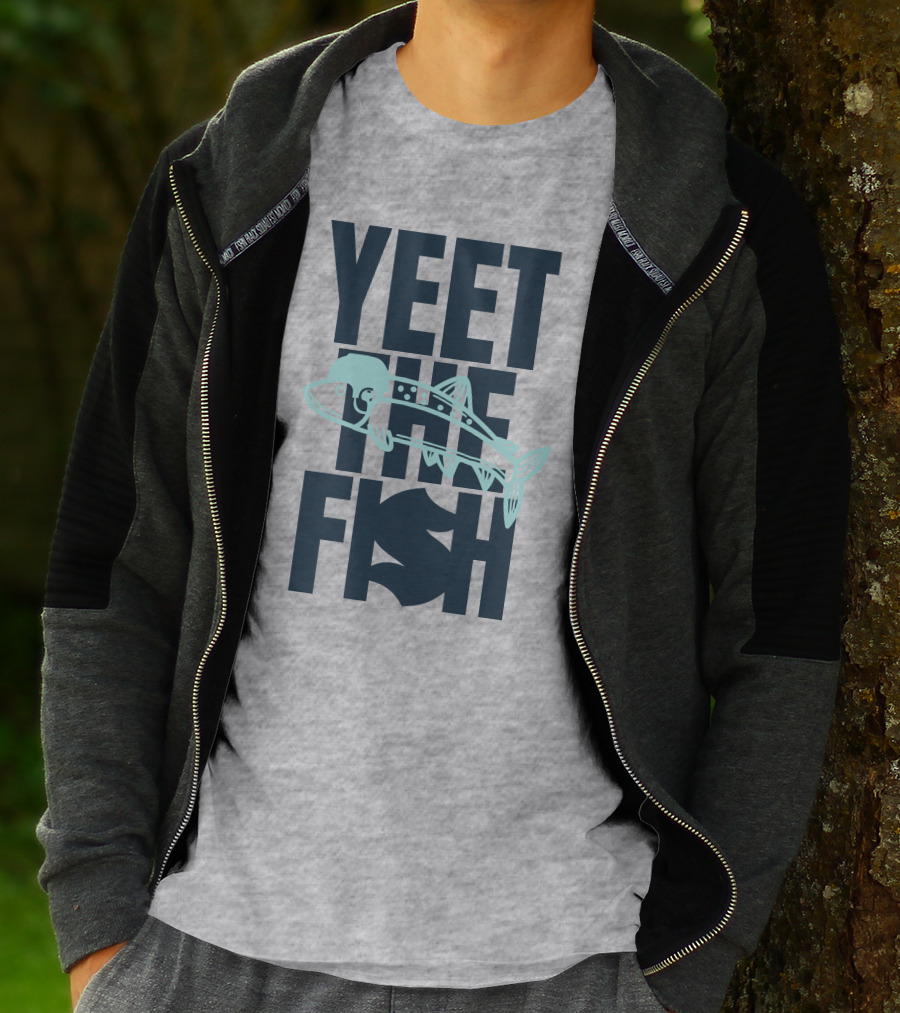 Seattle’s Best Kraken Podcast Yeet The Fish Release The Show T-Shirt