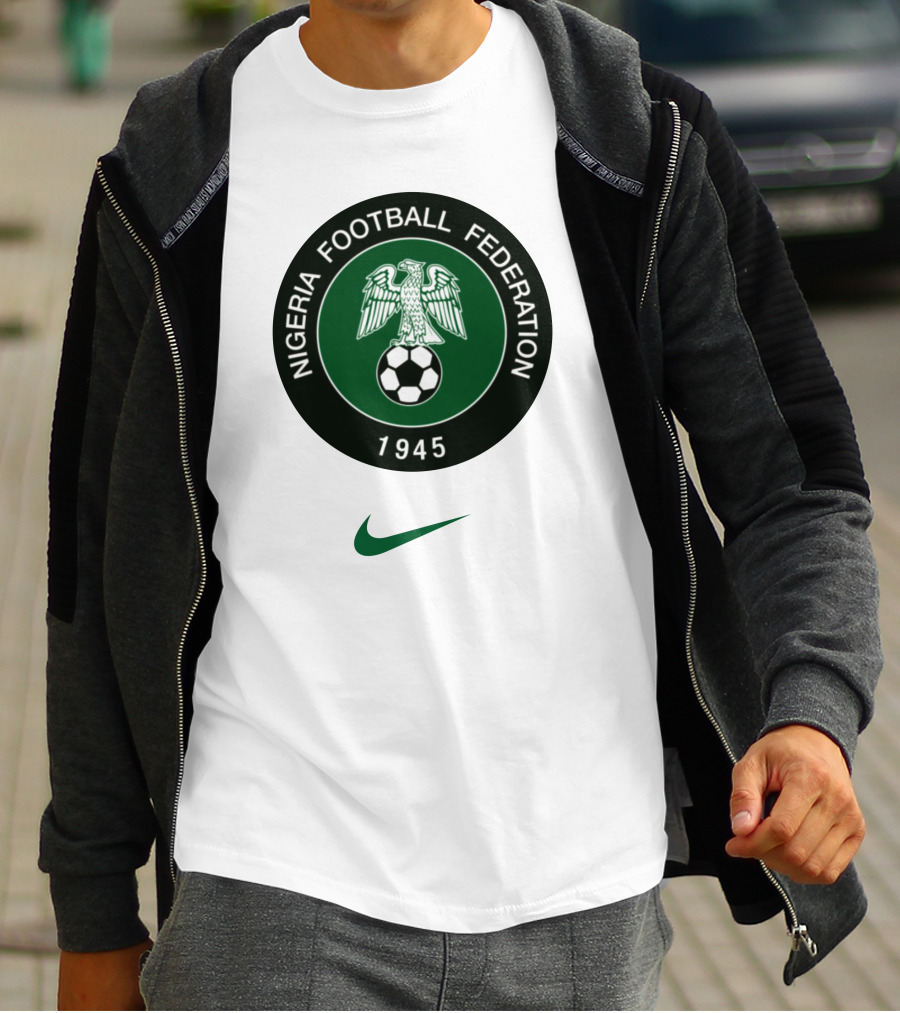 Fast Track Nigeria Football Federation 1945 Super Eagles Crest T-Shirt