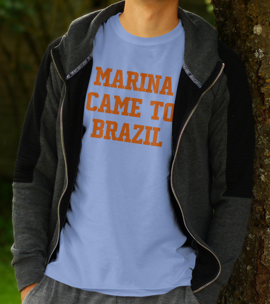 Marina Came To Brazil Marinadiamandis T-Shirt