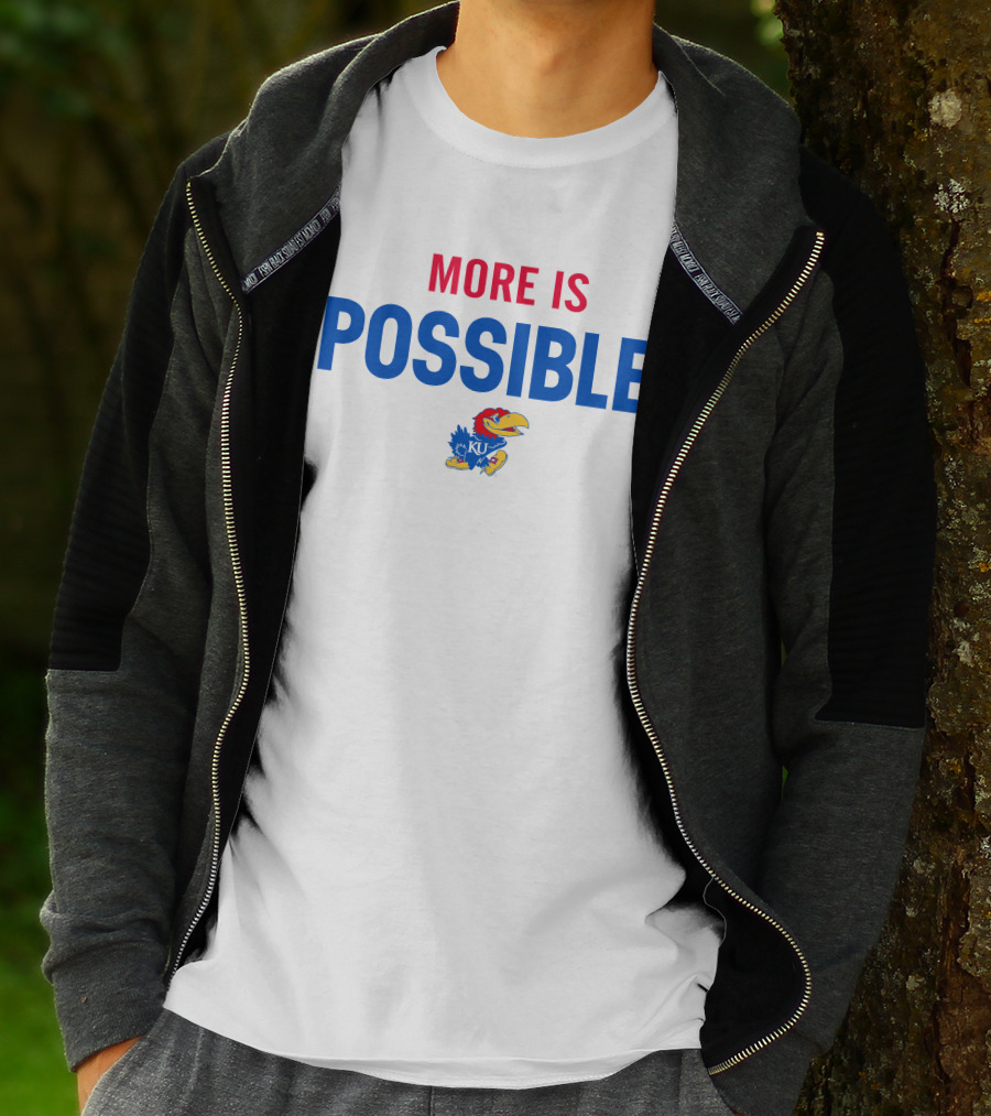 More Is Possible Kansas Jayhawks Team Golf NCAA KU T-Shirt