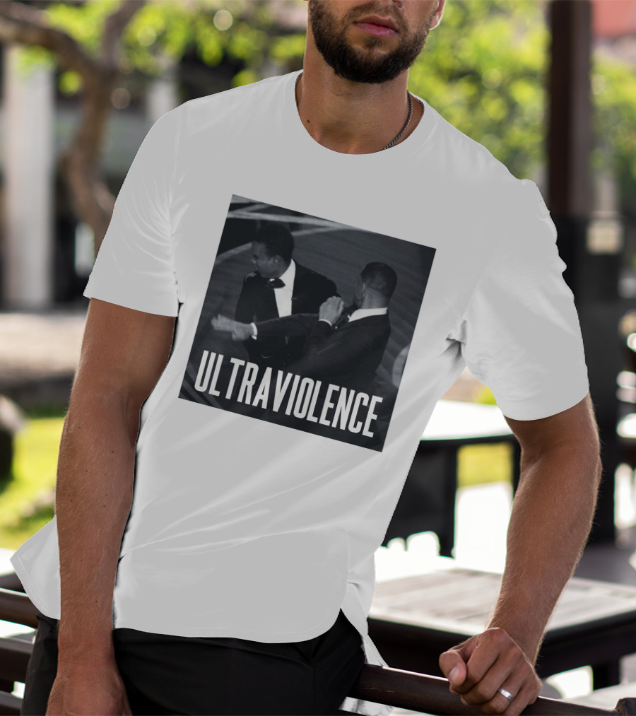Ultraviolence He Hit Me And It Felt Like A Kiss Black And White Iconic Moment T-Shirt
