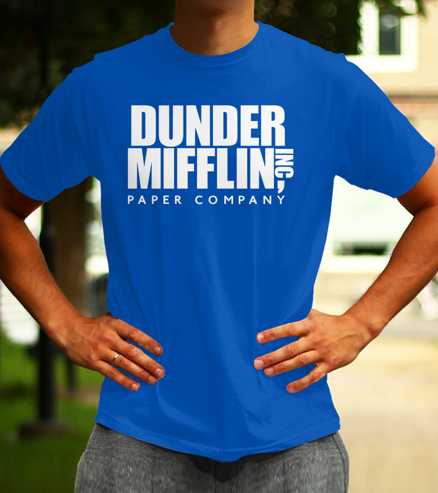 Rainnwilson Dunder Mifflin Inc Paper Company T-Shirt