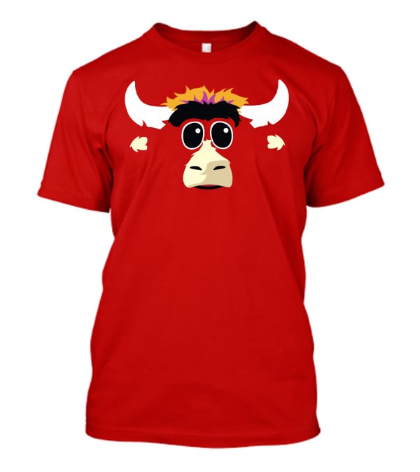 Benny The Bull Obama Chicago Bulls Mascot T-Shirt