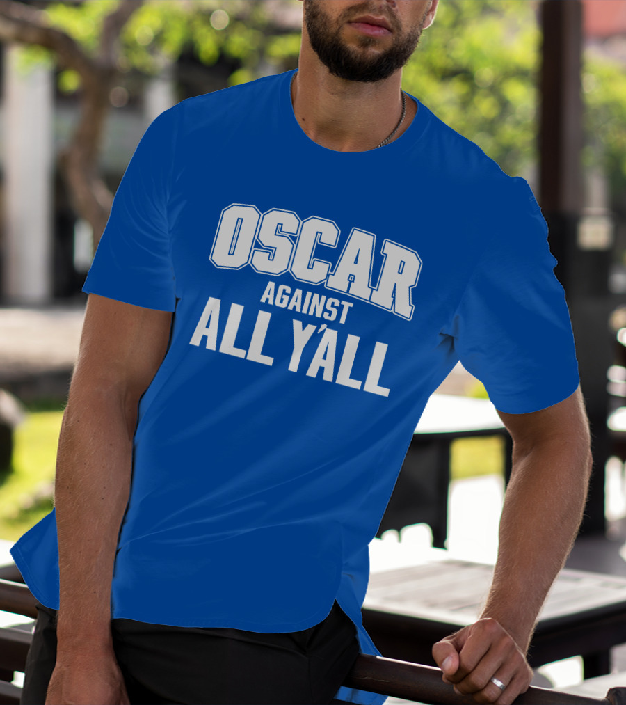 Oscar Tshiebwe Against All Y'all Kentucky Branded Merch T-Shirt