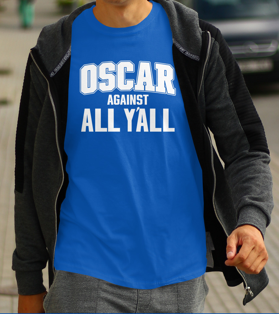 Oscar Tshiebwe Against All Y'all Kentucky Branded Merch T-Shirt