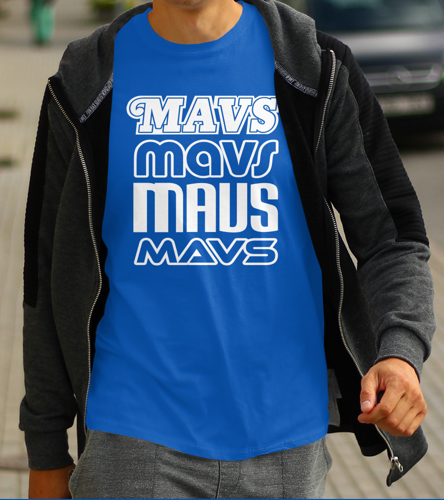Fan Appreciation Night Mavs Mffl Brad Townsend Mavs Home Game 36 Mavs Typography T-Shirt