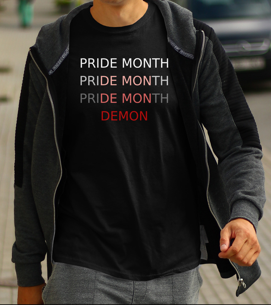 Pride Month Demon Hedgemom Undying Apparel Shop T-Shirt
