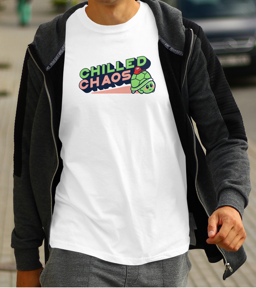Chilledchaos Chilled Chaos Turtle Gaming Character T-Shirt