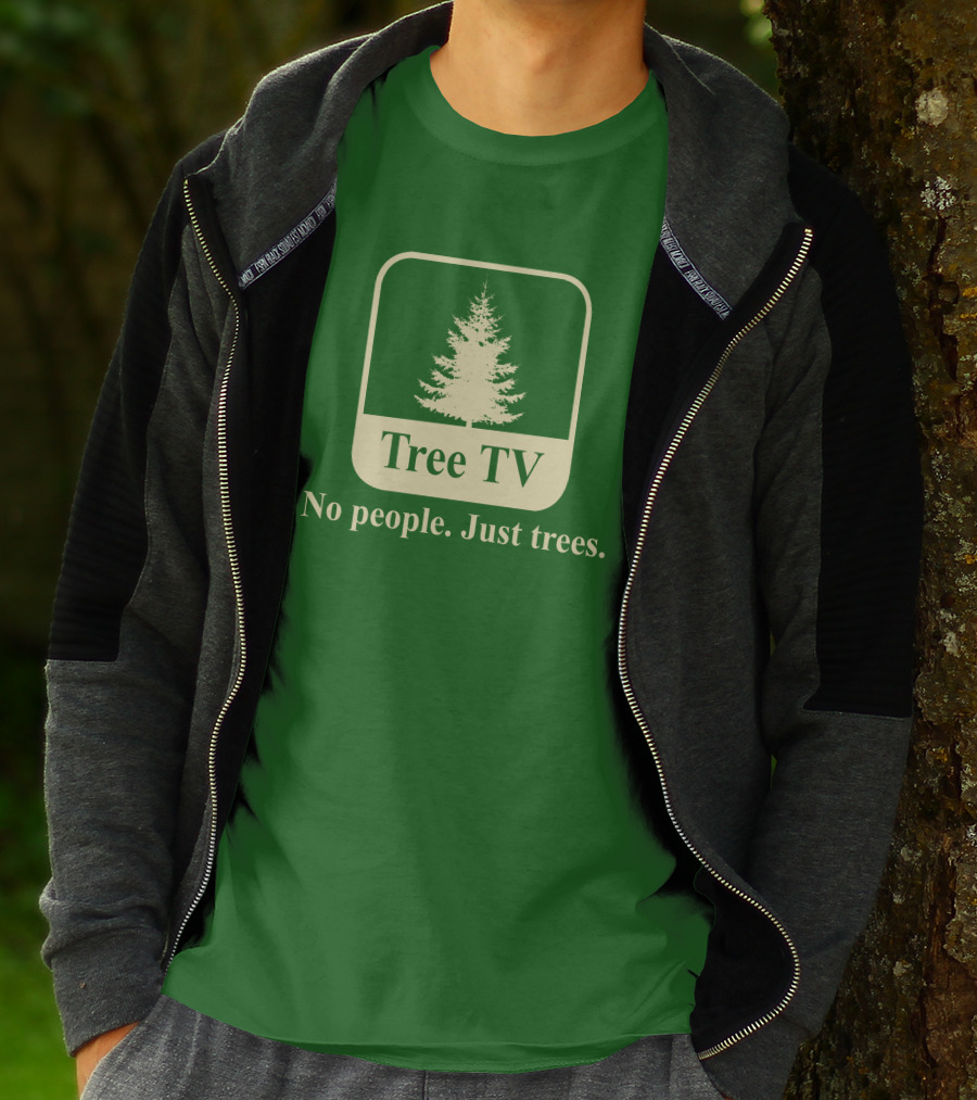 Joe Pera Tree TV No People Just Trees T-Shirt