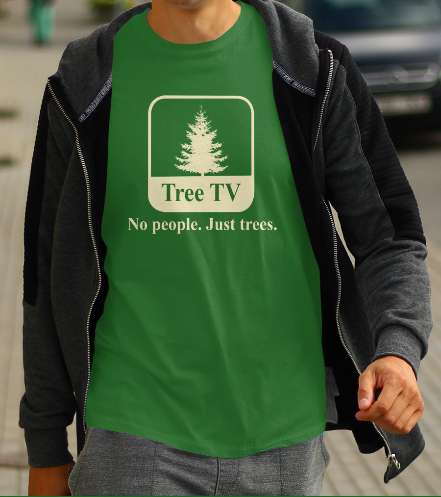 Joe Pera Tree TV No People Just Trees T-Shirt