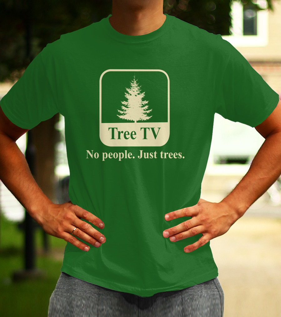 Joe Pera Tree TV No People Just Trees T-Shirt