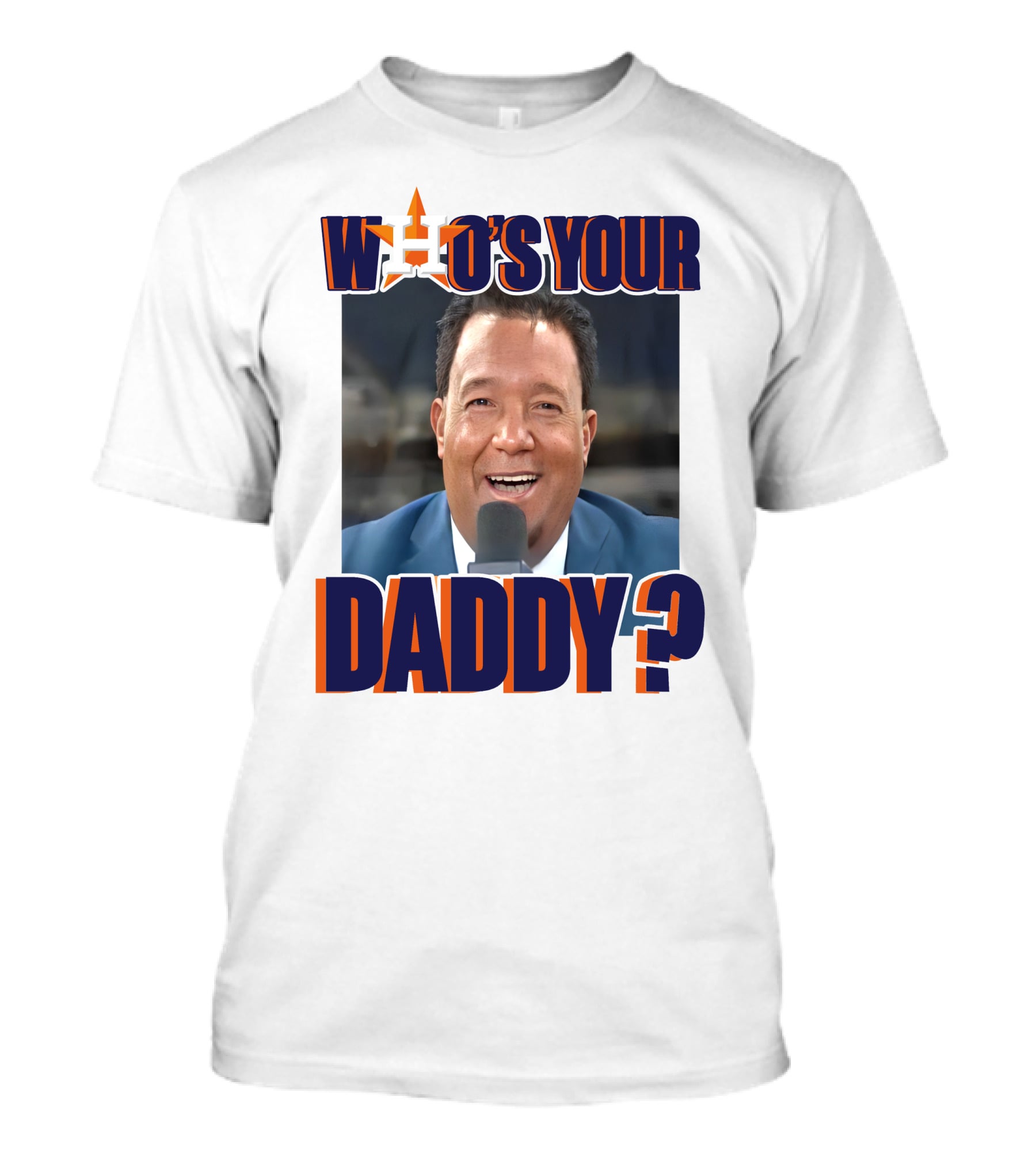 Houston Astros Pedro Martinez Who's Your Daddy? T-Shirt