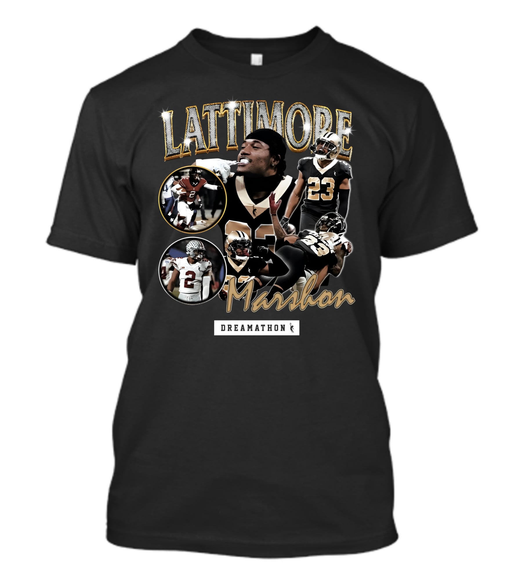 Lattimore Marshon Dreamathon NFL Football Highlights T-Shirt