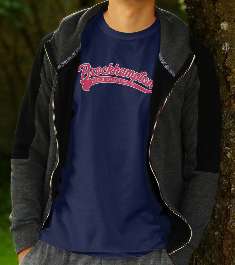 Brockhampton School Of Hard Knocks Retro Script T-Shirt