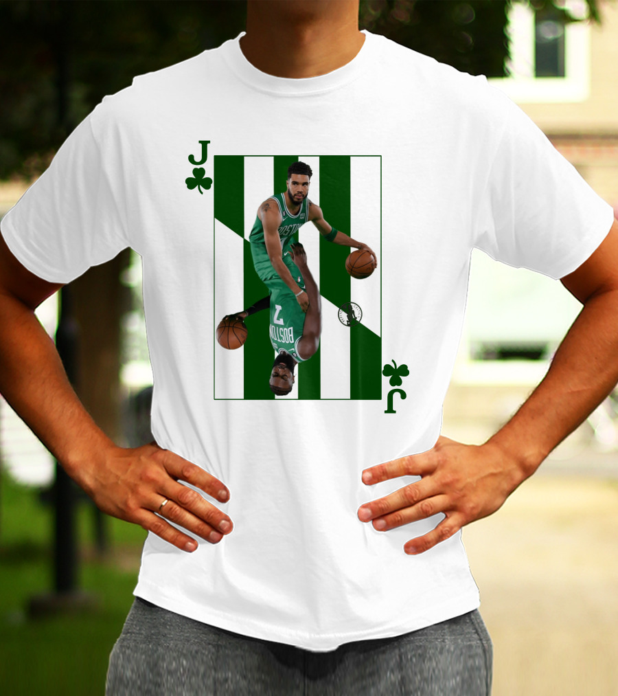Pepito Brogdon Jays Brown Bleed Green Celtics Playing Card T-Shirt