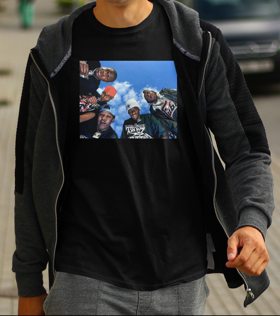 Rare Auxgod Cash Money Millionaires 1999 Iconic Group Photo T-Shirt