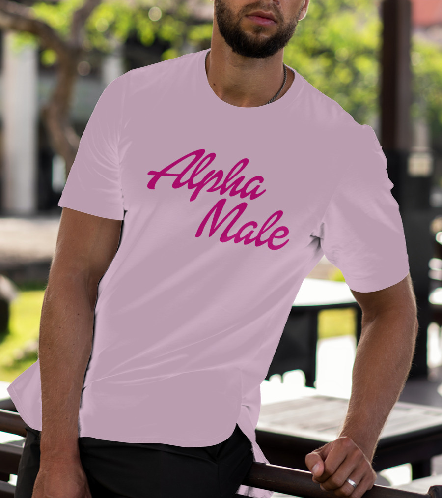 Alpha Male Brys Online Bryson Pink T-Shirt