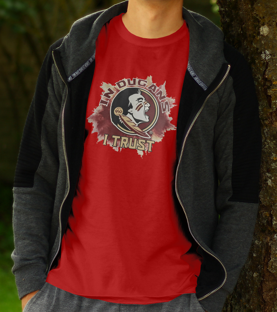 In Dugans I Trust Seminoles Logo Football Fandom T-Shirt