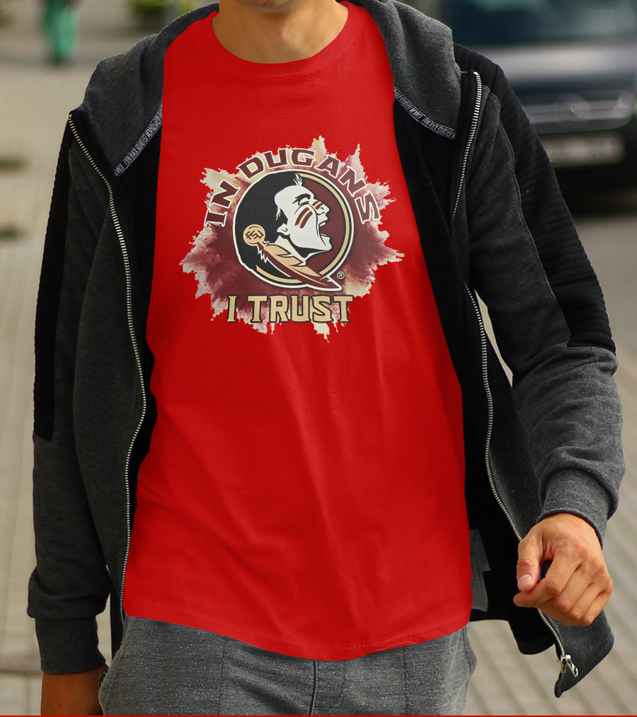 In Dugans I Trust Seminoles Logo Football Fandom T-Shirt