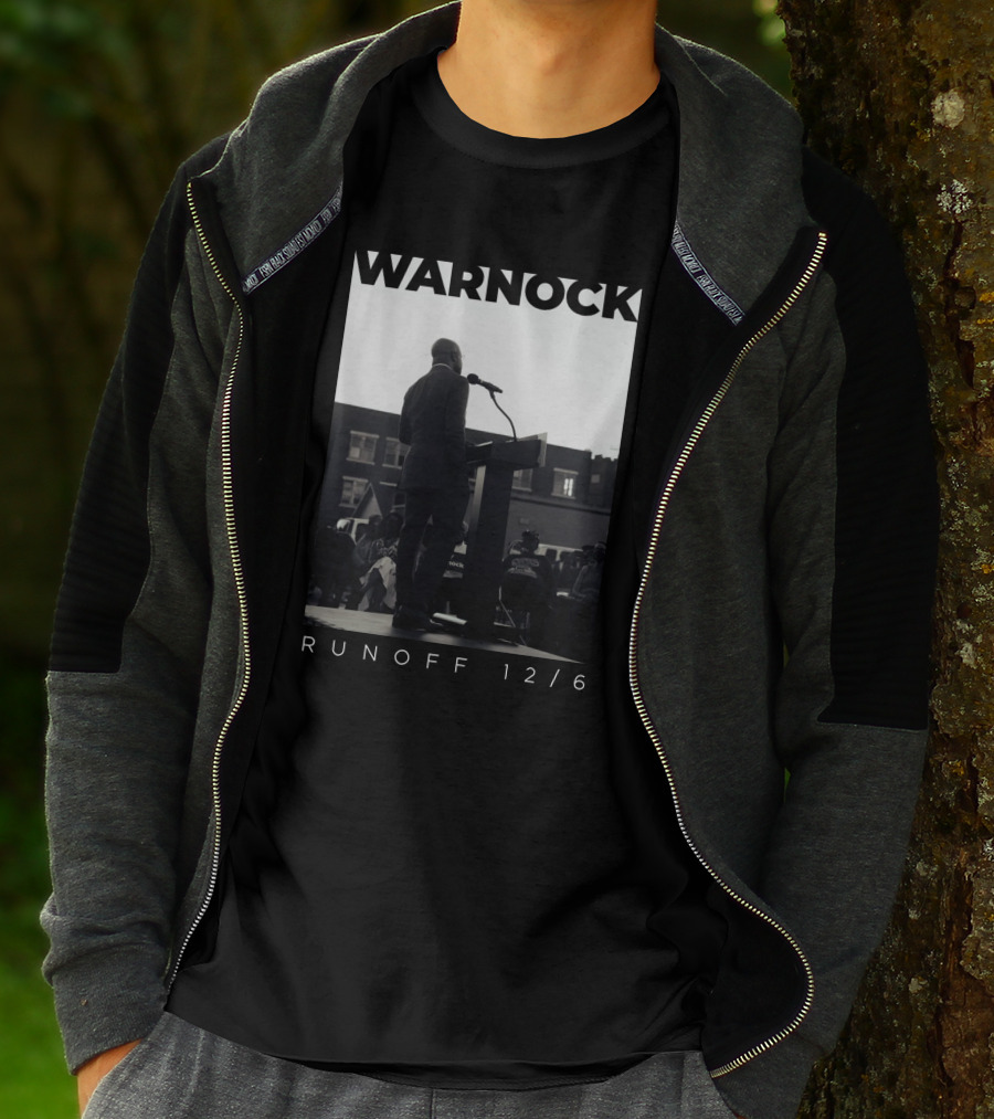 Warnock Runoff 12/6 Raphael Warnock Campaign Speech T-Shirt