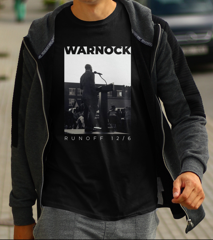 Warnock Runoff 12/6 Raphael Warnock Campaign Speech T-Shirt