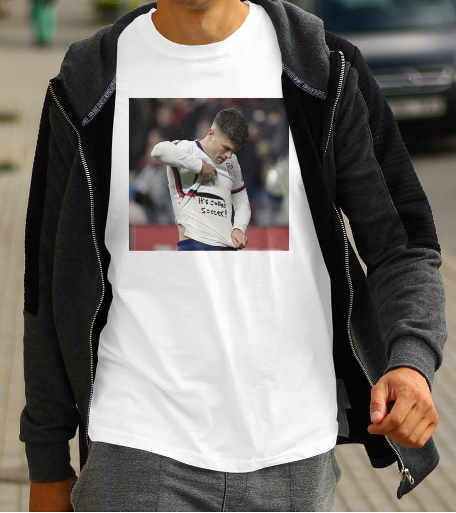 Usa Soccer It's Called Soccer Christian Pulisic Soccer T-Shirt