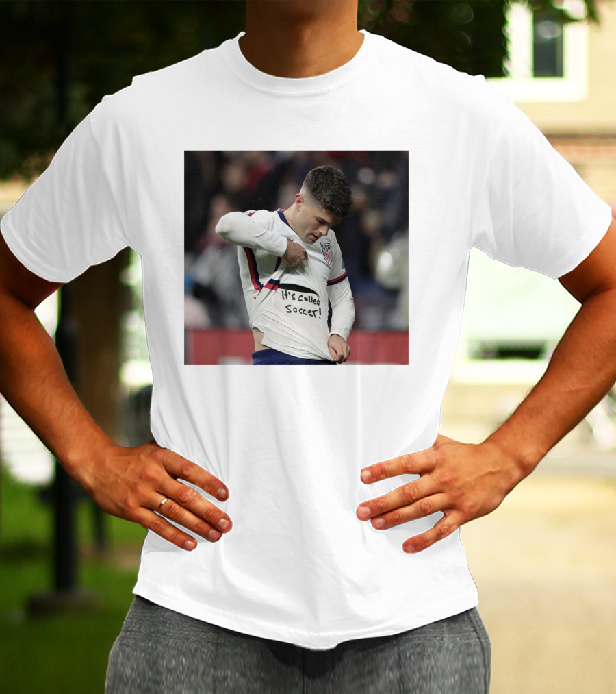 Usa Soccer It's Called Soccer Christian Pulisic Soccer T-Shirt