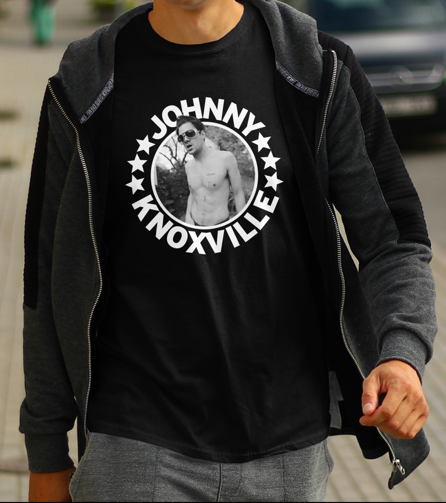 Johnny Knoxville Star Circle Tattoo T-Shirt