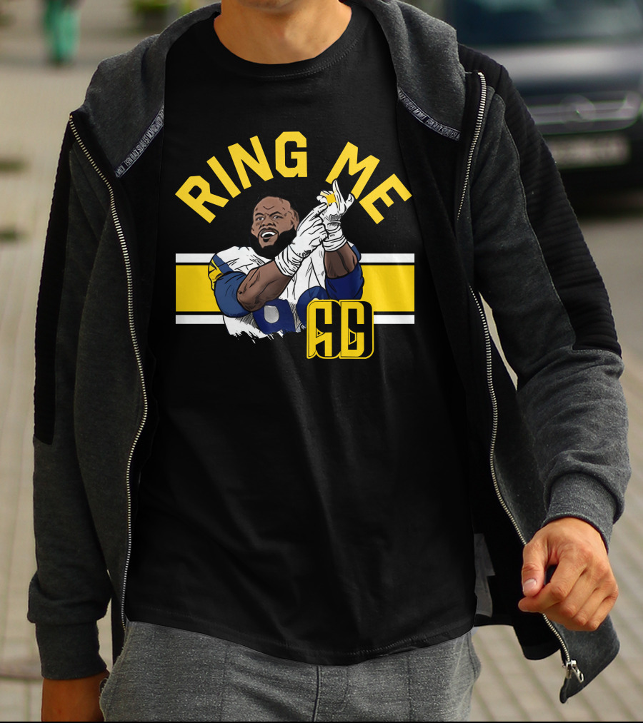 Aaron Donald Ring Me Football Icon AD T-Shirt