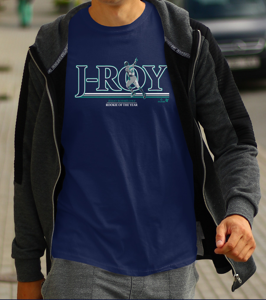 J-Roy Julio Rodriguez Rookie Of The Year MLBPA T-Shirt