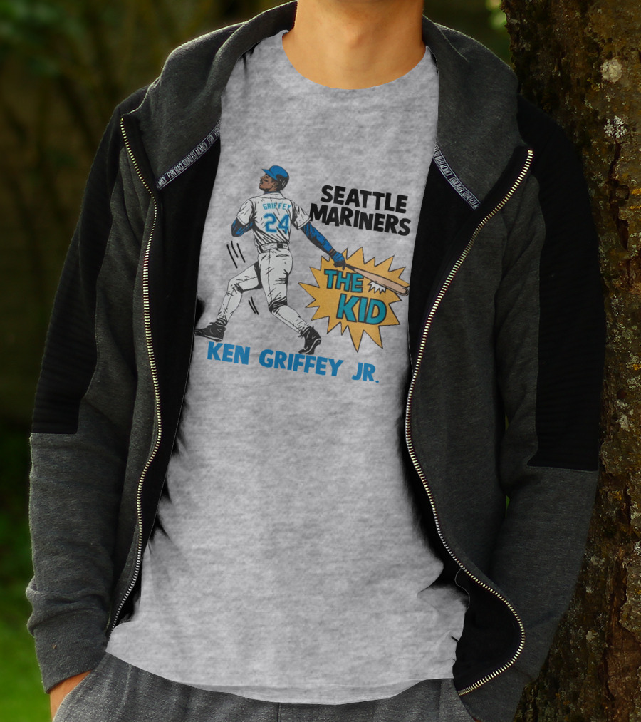 Seattle Mariners The Kid Ken Griffey Jr. 24 T-Shirt
