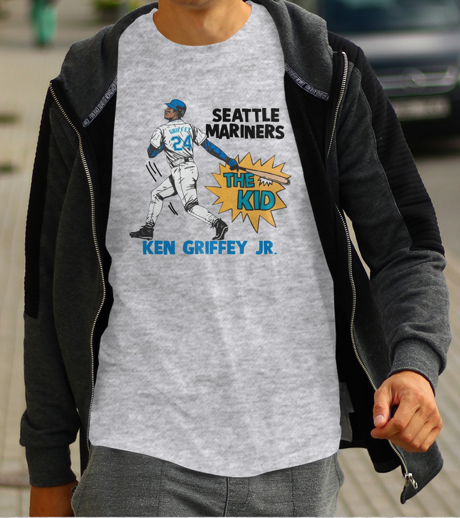 Seattle Mariners The Kid Ken Griffey Jr. 24 T-Shirt