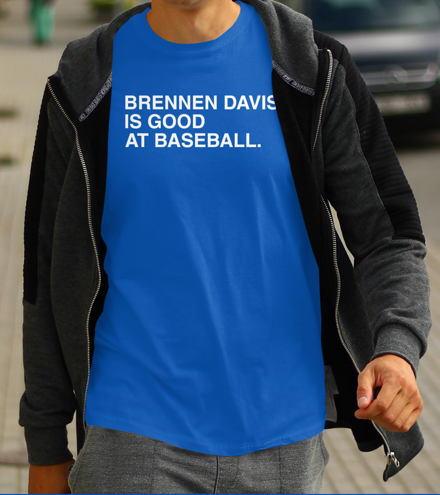 Brennen Davis Is Good At Baseball T-Shirt