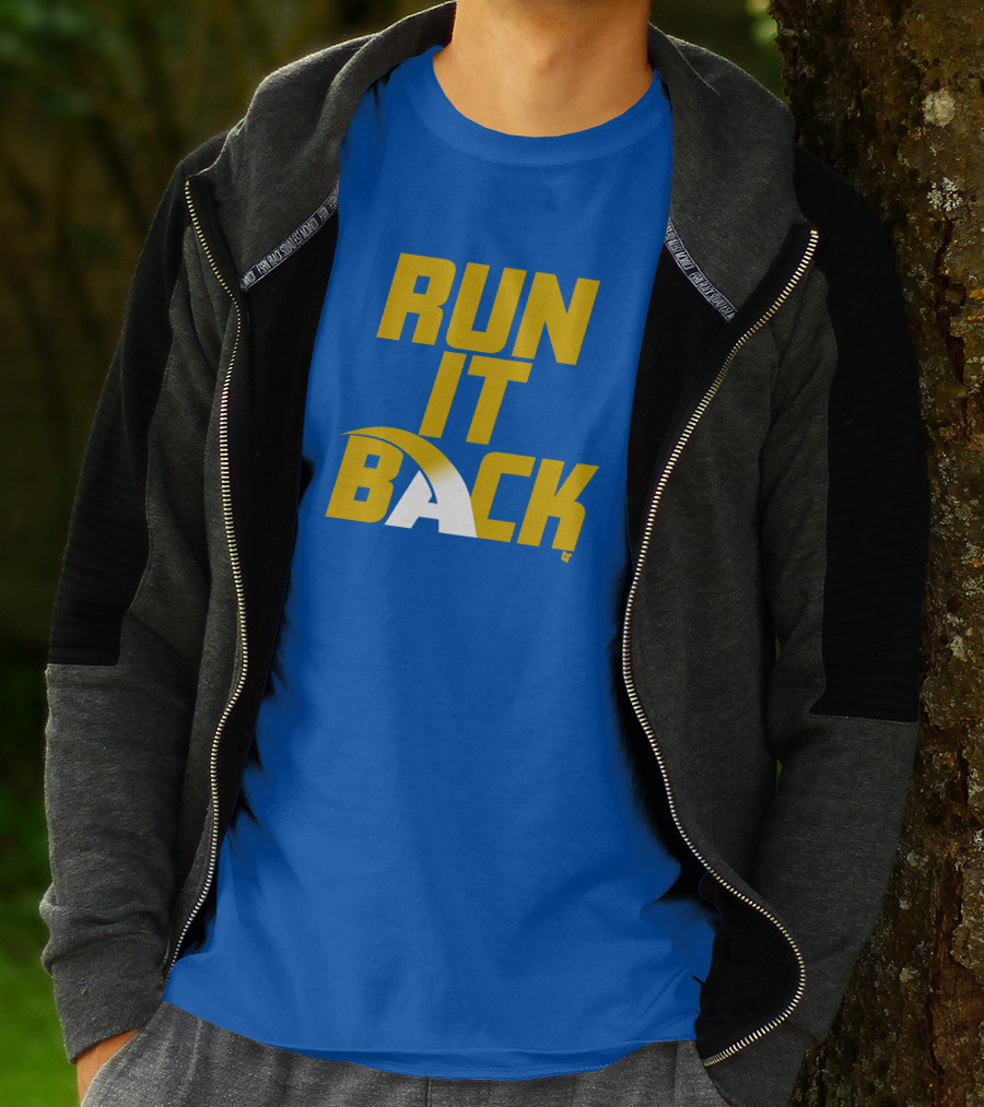 Run It Back Los Angeles Football Fan Merchandise T-Shirt