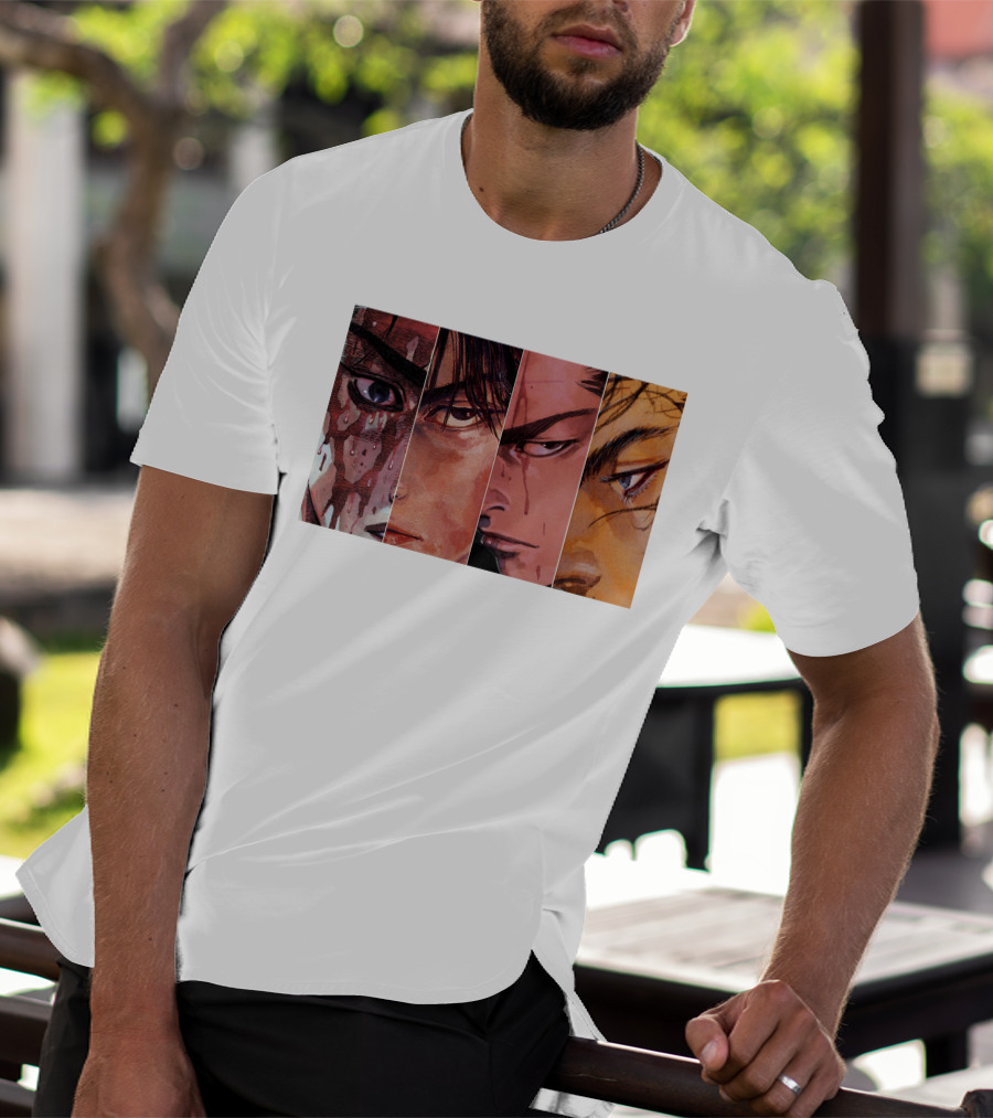 Vagabond Miyamoto Musashi Sasaki Takehiko Inoue Manga T-Shirt