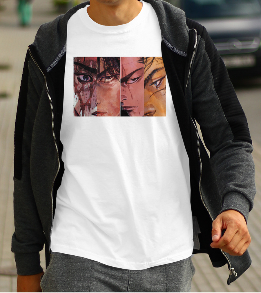 Vagabond Miyamoto Musashi Sasaki Takehiko Inoue Manga T-Shirt