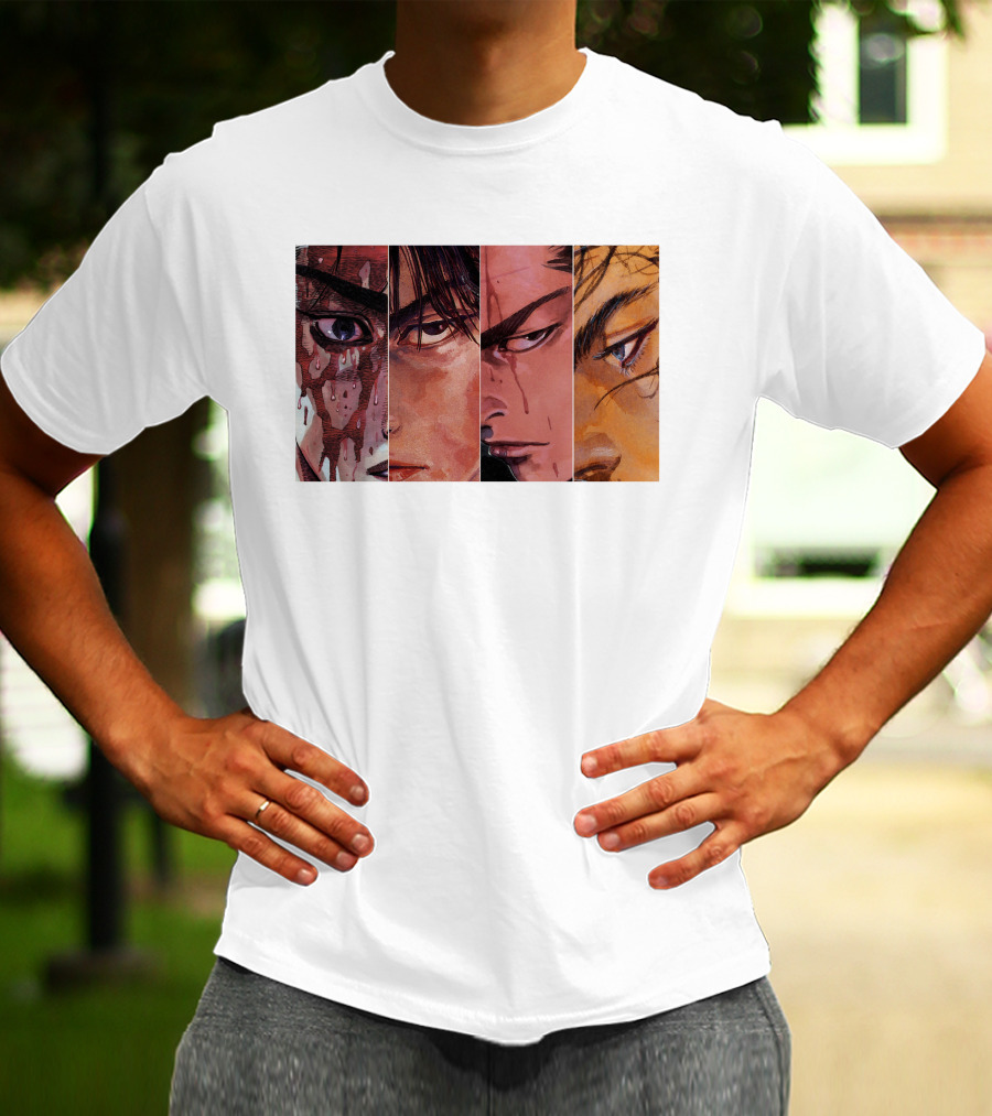 Vagabond Miyamoto Musashi Sasaki Takehiko Inoue Manga T-Shirt