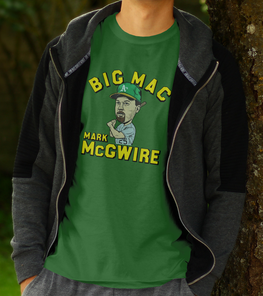 Big Mac Mark McGwire Oakland A's 25 T-Shirt