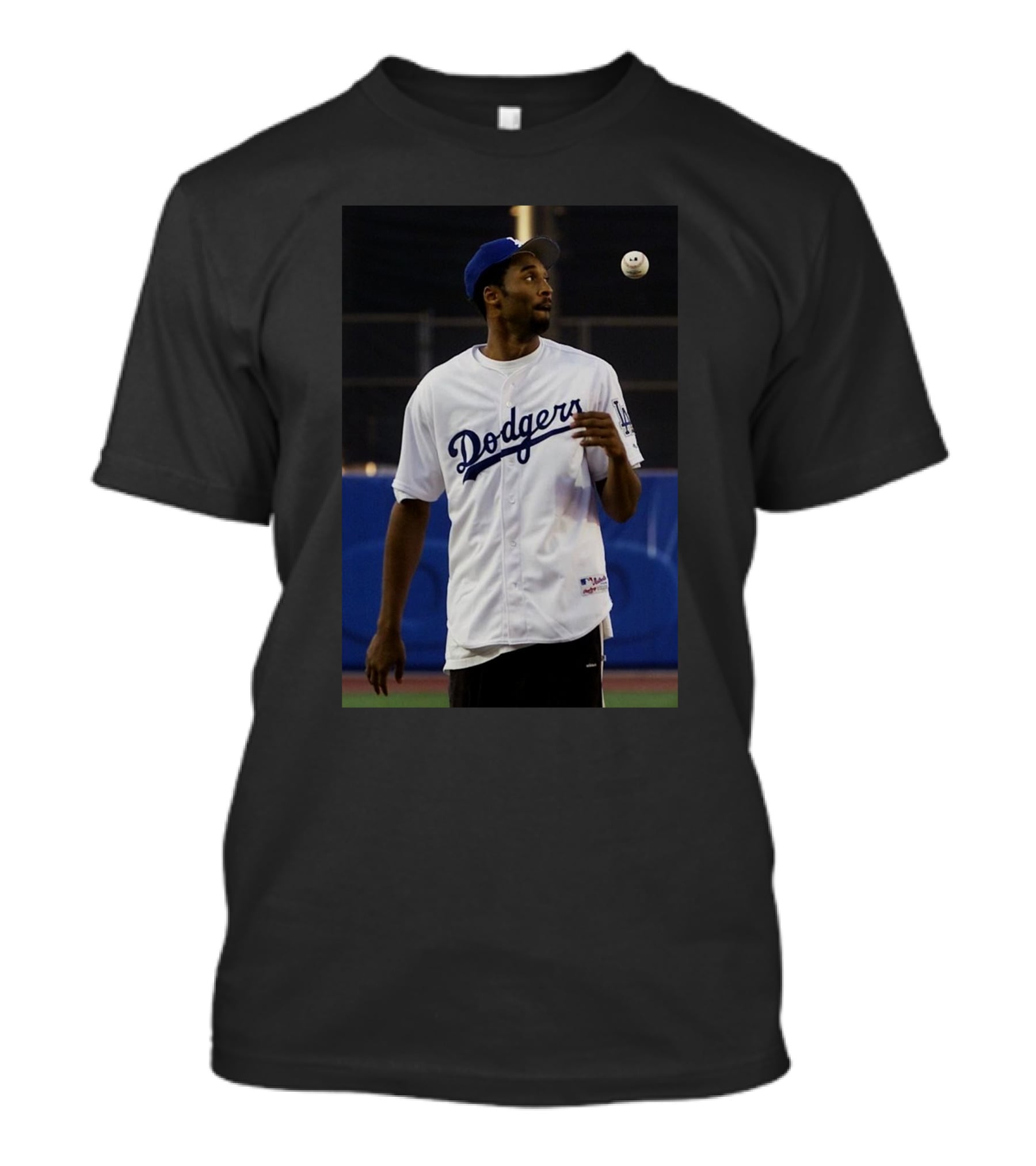 Los Angeles Dodgers Jersey Kobe Bryant Sports T-Shirt