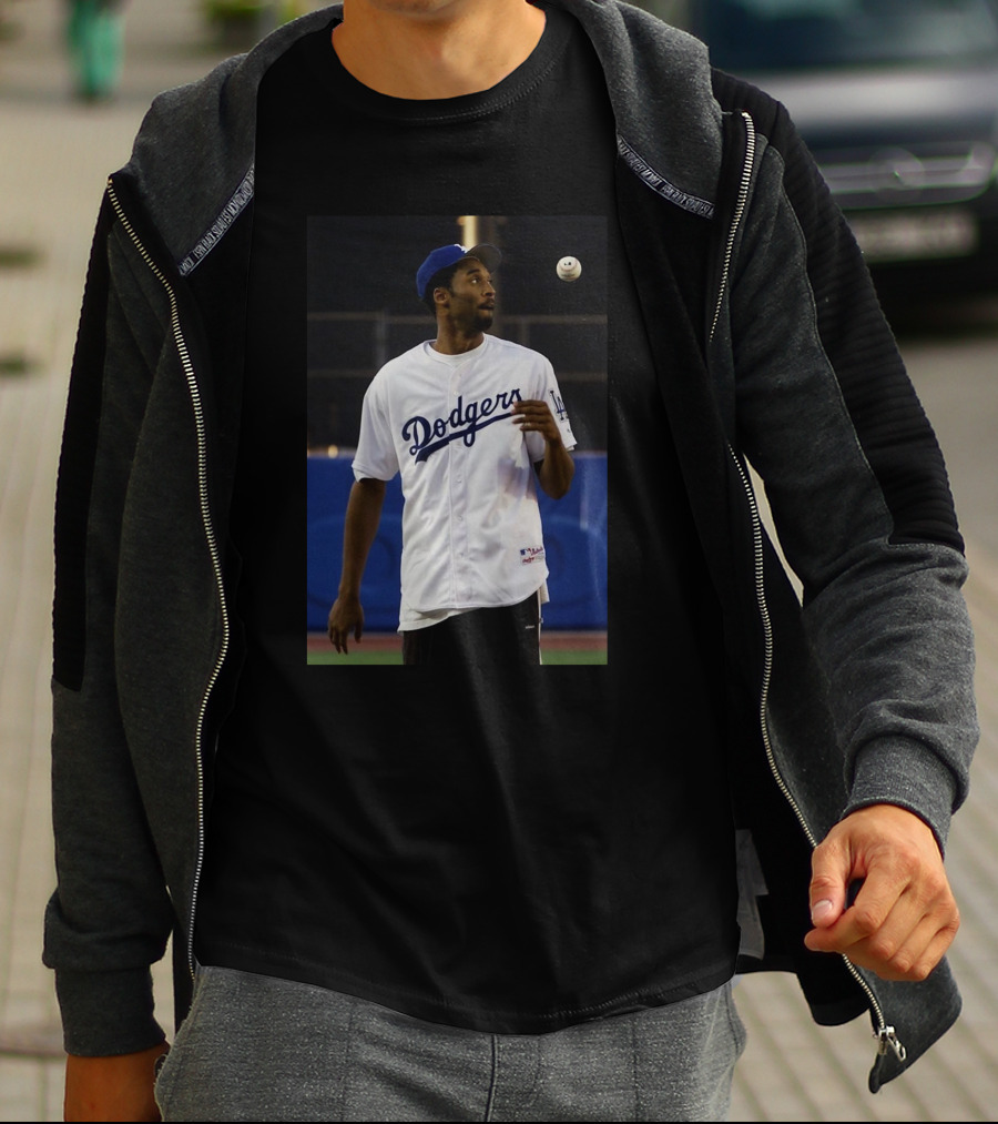 Los Angeles Dodgers Jersey Kobe Bryant Sports T-Shirt