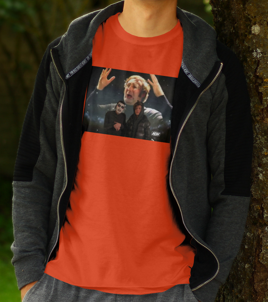 AEW Danhausen Hook Mind Blown Reaction Meme T-Shirt