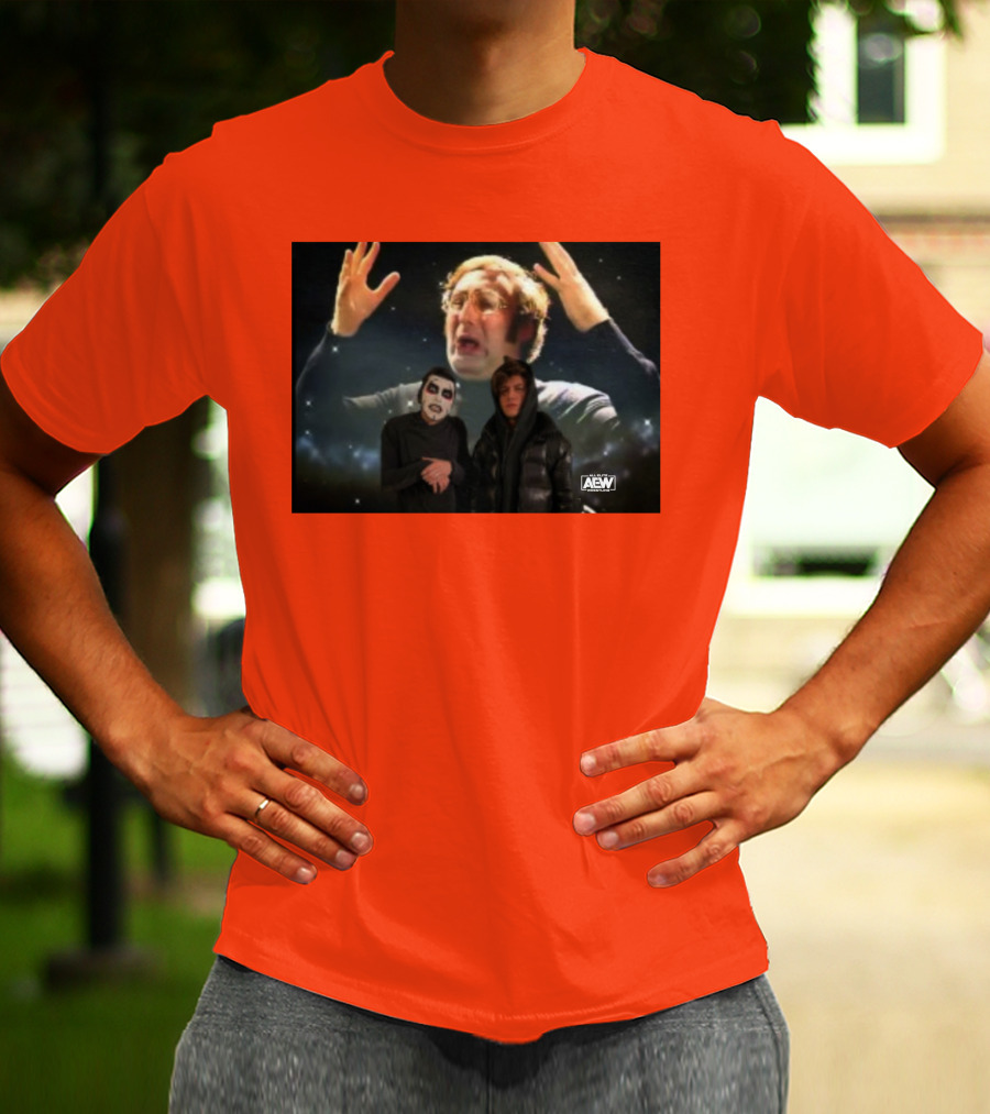 AEW Danhausen Hook Mind Blown Reaction Meme T-Shirt