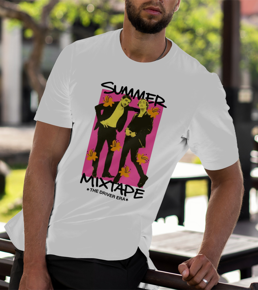 Summer Mixtape The Driver Era Neon Duo With Flowers T-Shirt