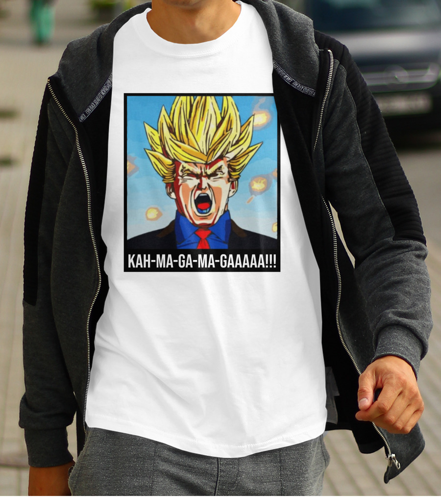 KAH-MA-GA-MA-GAAAAA Super Saiyan Scream T-Shirt