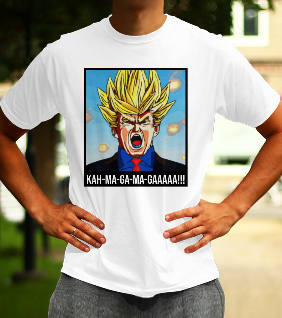 KAH-MA-GA-MA-GAAAAA Super Saiyan Scream T-Shirt
