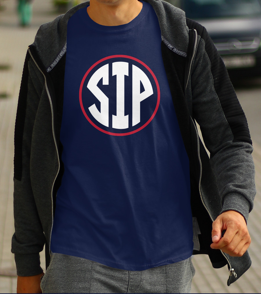 Ole Miss Rebels SIP Circle Emblem T-Shirt