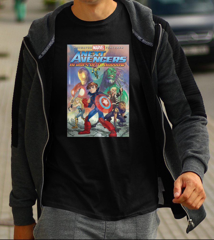 Animated Marvel Features Next Avengers Heroes Of Tomorrow T-Shirt