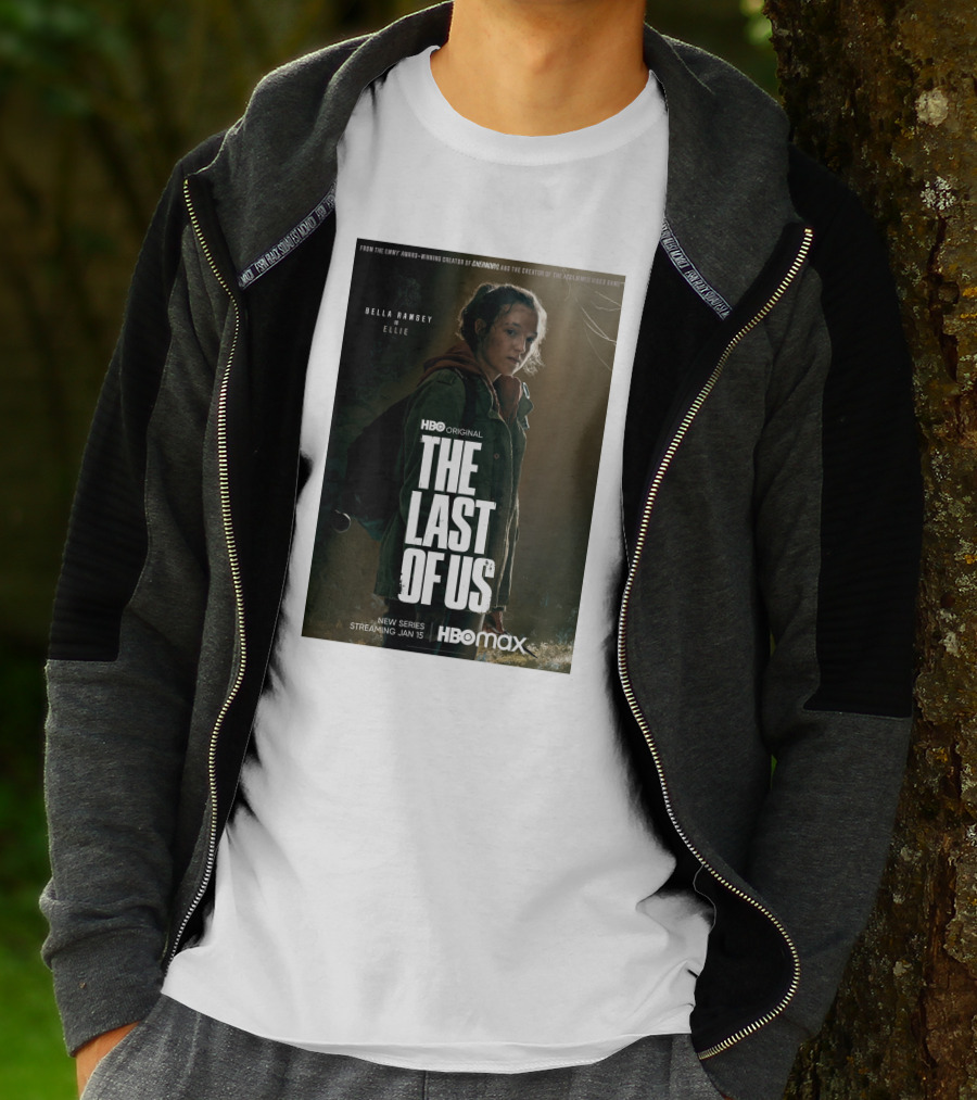 HBO Original The Last Of Us Bella Ramsey Ellie New Series Streaming Jan 15 HBO Max T-Shirt