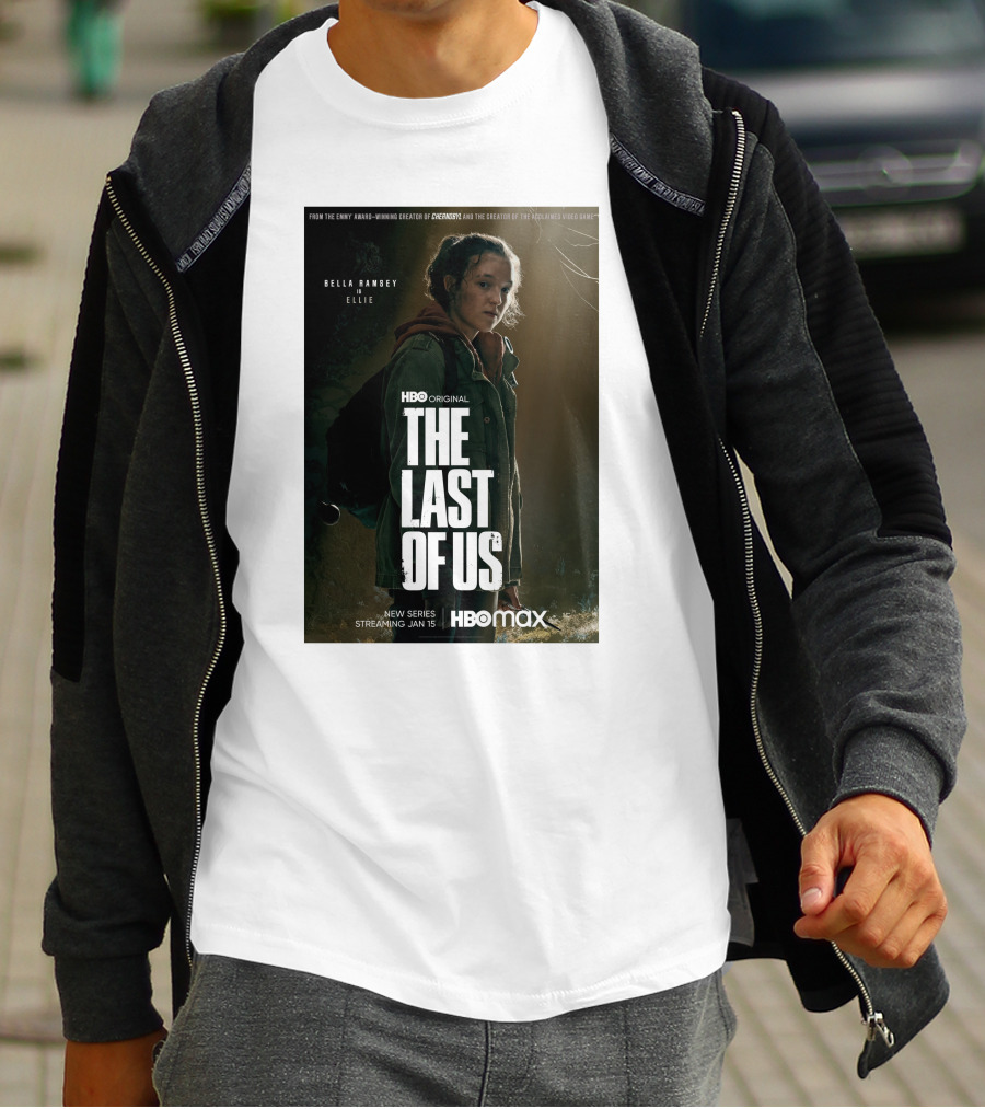 HBO Original The Last Of Us Bella Ramsey Ellie New Series Streaming Jan 15 HBO Max T-Shirt