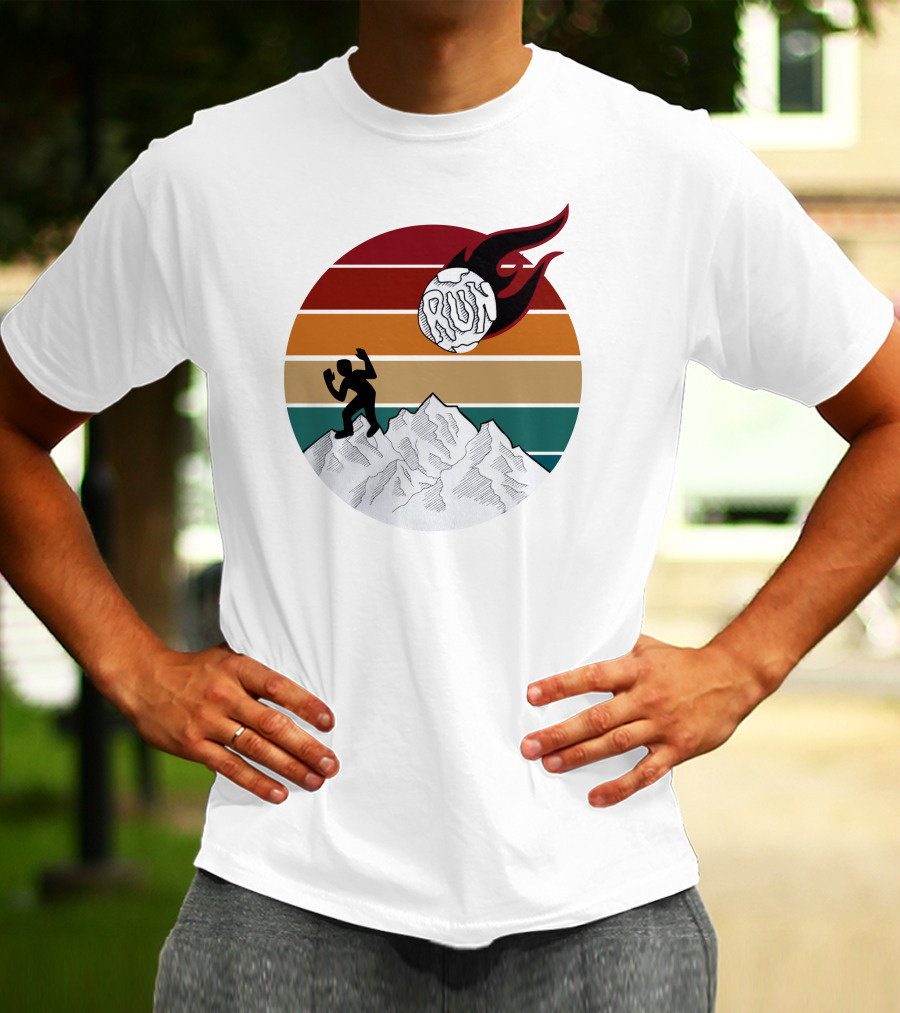 Let's Game It Out Run Meteor Mountain Adventure T-Shirt